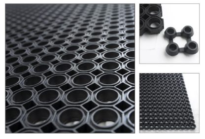 Ringmat, open - heavy duty (R2)  100x150x2,2cm - Image 2