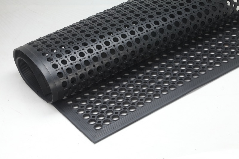 Ringmat, met rand - extra dun (R3) 90x150 x1,2cm