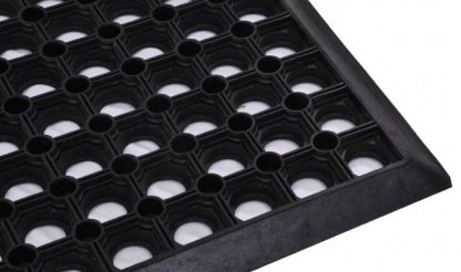 Ringmat, met rand  -   deurmat (R4)      50x80x1,6cm