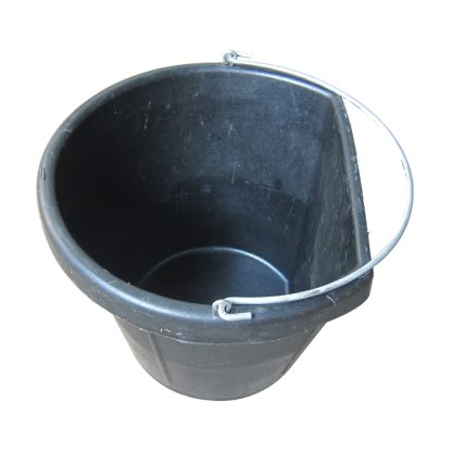 17L. Rubber emmer met vlakke kant - Image 3